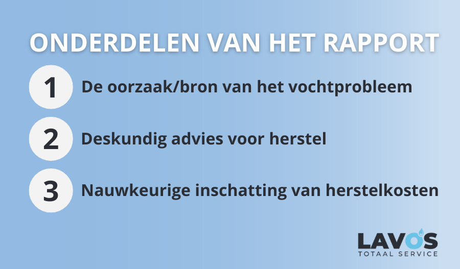 Rapport vochtdetectie
